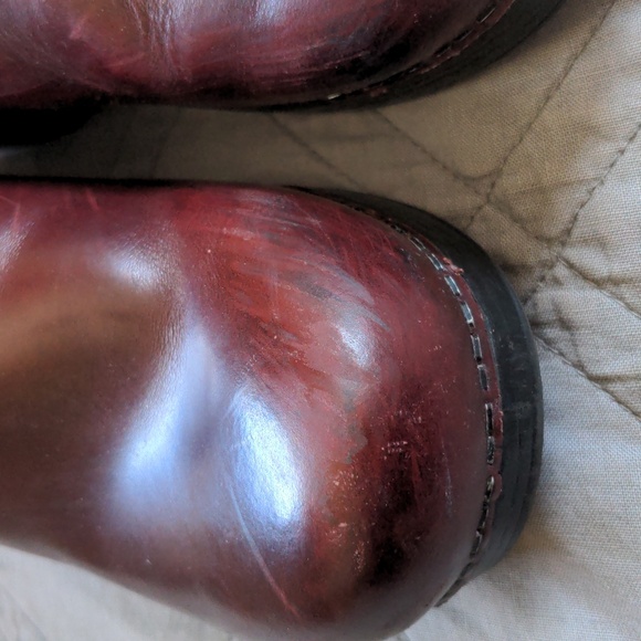Dansko Professional in Cordovan Cabrio Red Clog - Picture 6 of 7